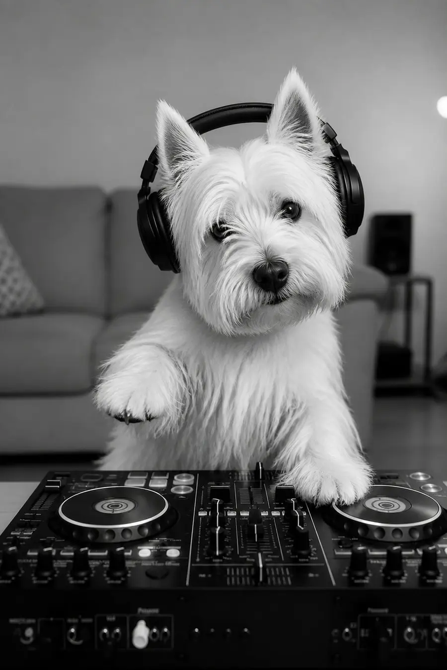 El DJ del living